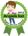 Angie's List 2012 award