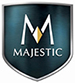 Majestic Emblem M on a shield