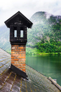 Waterproofing & Your Chimney - Houston TX - Lords Chimney chimney near lake in fog